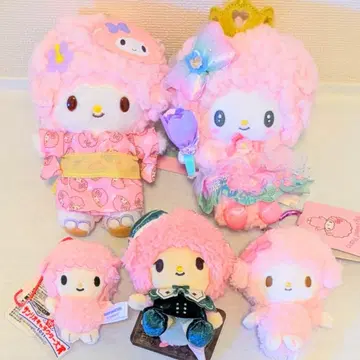 마이 스위트 피아노짱 마스코트 묶음 판매 세트 산리오 봉제 인형