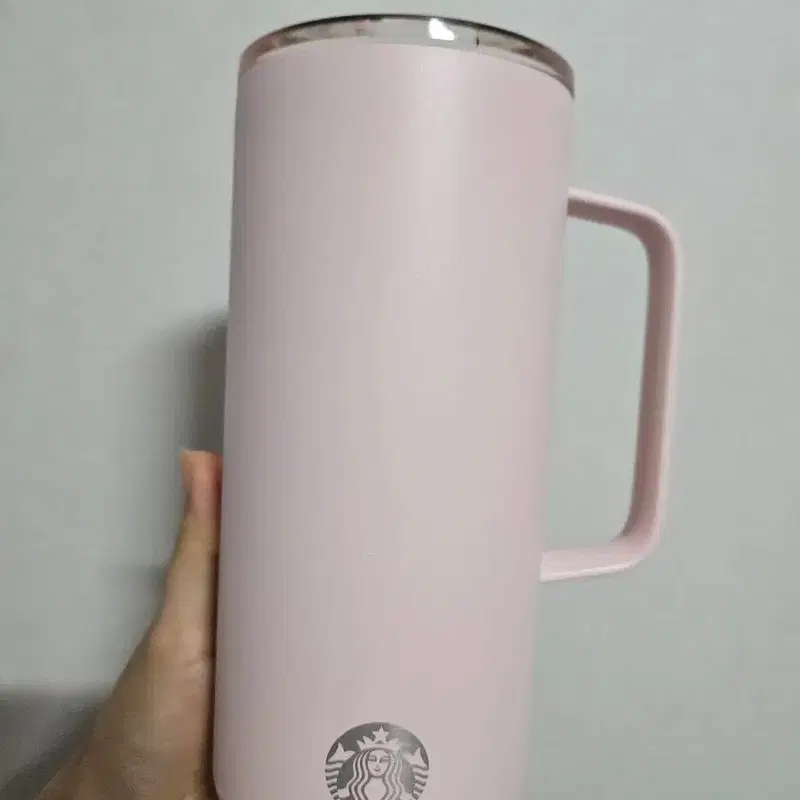 스타벅스 텀블러 503mlㅡ핑크색