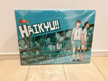 하이큐!! J-WORLD 한정판 아오바죠사이 문서 케이스 미사용