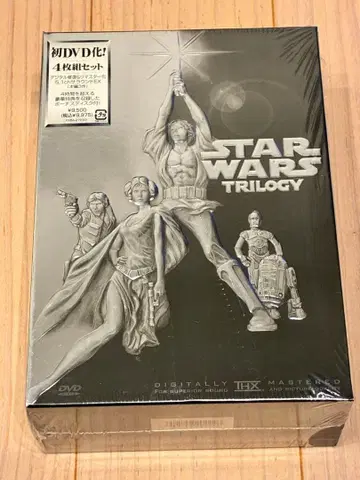 STAR WARS TRILOGY 4장 세트 DVD