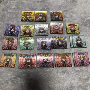 니지산지 빅쿠리맨 초코 씰 18종