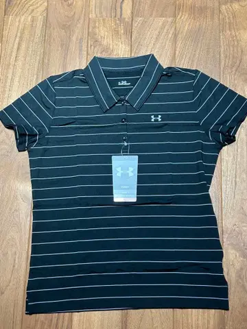 언더아머 UA 액티브 스트라이프 폴로 women's