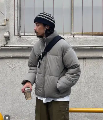 스트레치 충전솜 블루종 CPCM 그레이 M 사이즈