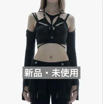 THEREDTHREAD slit fit tops petal