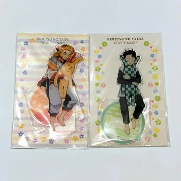 렌고쿠 탄지로 크라프트 아크릴 스탠드 아크릴 마스코트 귀멸의 칼날