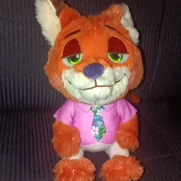 주토피아2 봉제 인형 백팩 닉