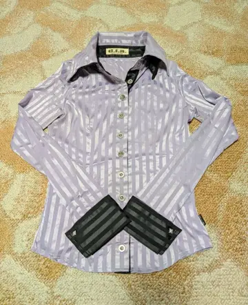 d.i.a. 다이아 셔츠 상의 갸루 레어 스트라이프