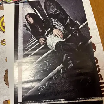 카미키 아야 친필 사인 포스터