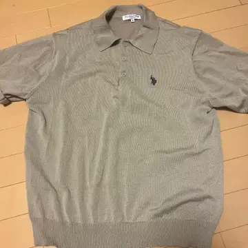 U.S. POLO ASSN. 베이지 피케 셔츠 M