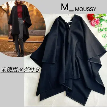 [ 미사용 택 포함 ] M UNDER 아심메트리 케이프 코트 빅 실루엣