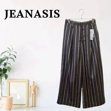 zG329 [ F ] JEANASIS 와이드 팬츠 하이웨스트