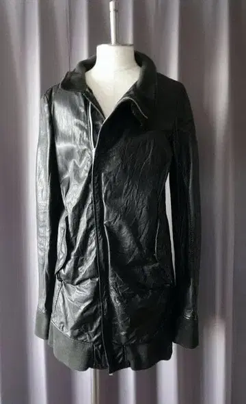 INCARNATION 오버록 가죽 코트 인카네이션