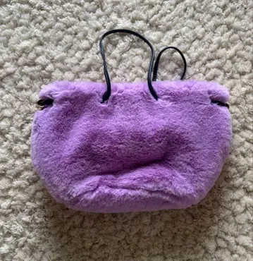 새상품급 RIVE DROITE 무스탕 밴딩 백