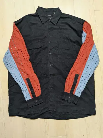 리메이크 셔츠 구제 스웨이드