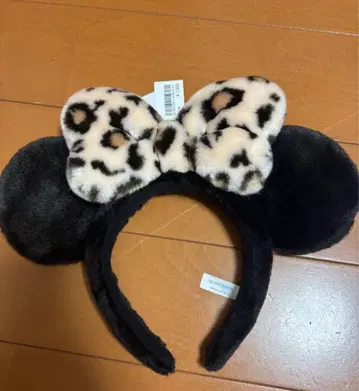 디즈니 미니 머리띠 레오파드 무늬