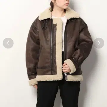 ALPHA 무스탕 자켓 플라이트 자켓 B3