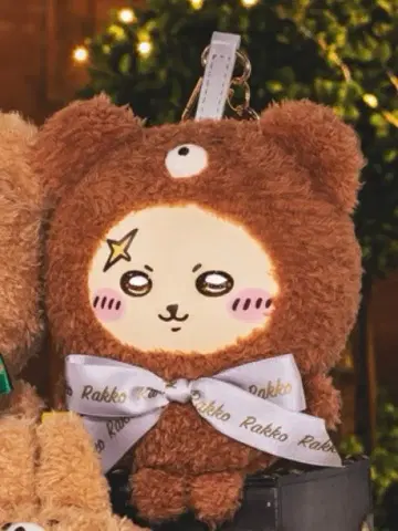 새상품 치이카와 (먼작귀) Kiramekko Teddy Bear 랏코