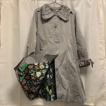 토쿠코 프리미어볼 롱 코트 안감 올 패턴