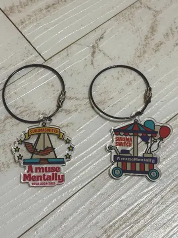 스키마 스위치 아크릴 키링