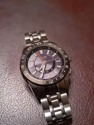 시티즌 아테사 에코 드라이브 GMT CITIZEN 남성용 손목시계