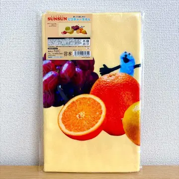 미개봉 새상품 퍼펫 순순 픽처 타월 후르츠