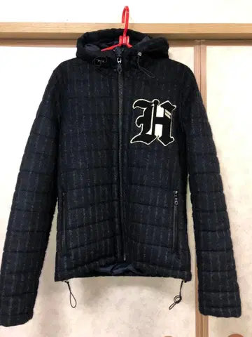 하이드로겐 충전솜 자켓 블루종