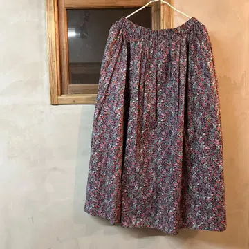 MidiUmi 리버티 프린트 롱 스커트