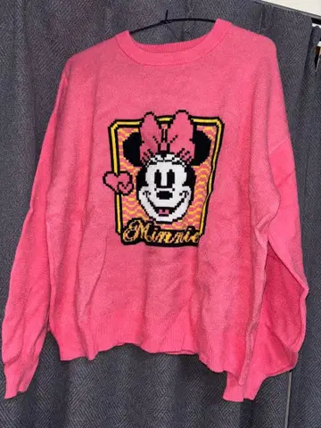 미니 핑크 니트