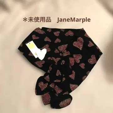*미사용품 JaneMarple 하트 모티브 티펫