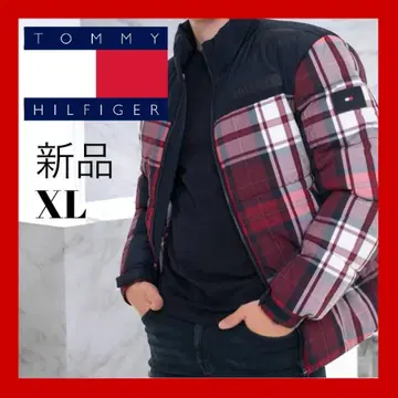 새상품 TOMMY HILFIGER 퍼퍼 자켓 충전솜 다운 XL