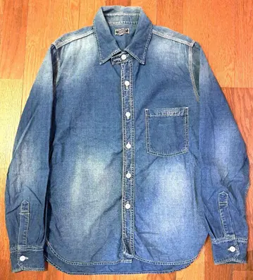 GOWEST 데님 긴팔 셔츠