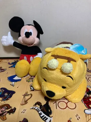 미키마우스 하치푸 봉제 인형 세트