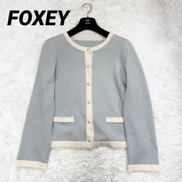 [새상품급] 폭시 가디건 캐시미어 빅 사이즈 42