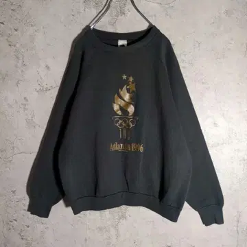 [ USA ] 프룻 오브 더 룸 Atlanta96 금프린팅 맨투맨