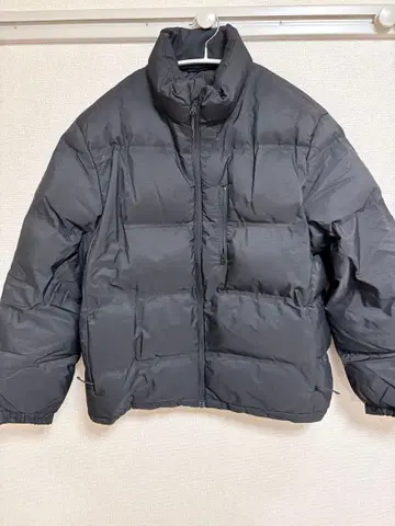 H&M 블랙 다운 자켓 숏 기장