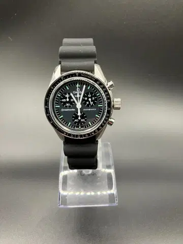 크로노그래프 손목시계 블랙