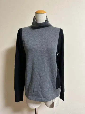 soeur7 바이컬러 니트 미사용 새상품