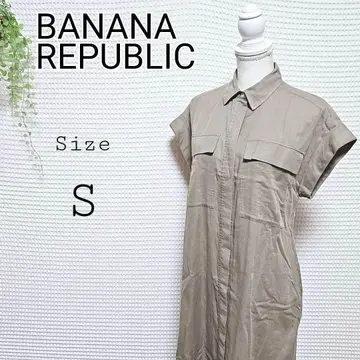 BANANA REPUBLIC 반팔 셔츠 드레스 S