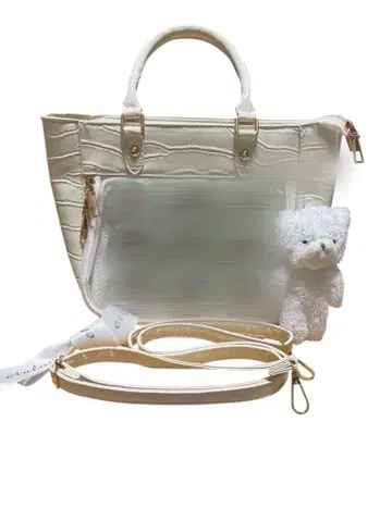 이타백 이타백 화이트 숄더백 핸드백