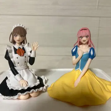 푸른상자 시카노 치나츠 초노 히나 쵸코노세 피규어 2체 세트