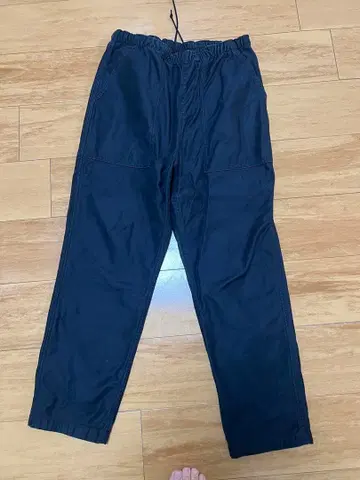 GUNG HO 블랙 이지 팬츠 프릭스스토어