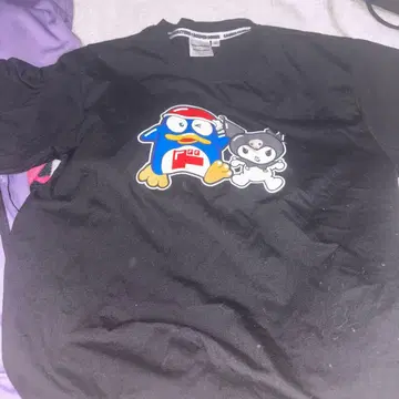 돈키 산리오 콜라보 쿠로미 T셔츠