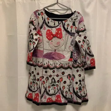 알베로베로 타월 같은 원단감의 튜닉