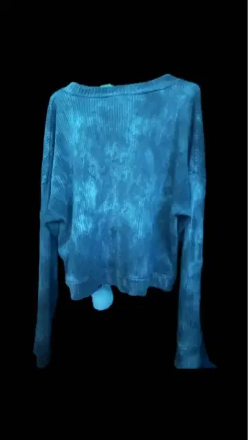 ROXY 긴팔 상의 그레이와 연보라 마블 y2k