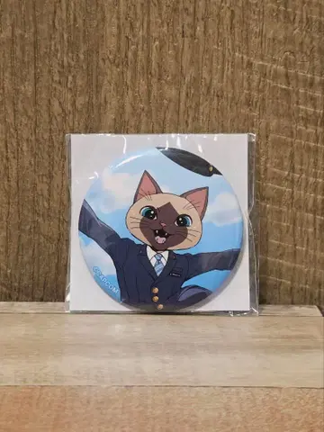 [ 몬스터 헌터 ] 캡콤 x JR 도카이 콜라보 캔뱃지 (아일루)