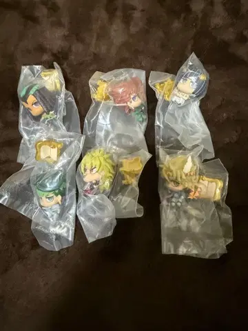 죠죠콜레 캡슐피규어 WORLD3 EDITION 전6종 가챠