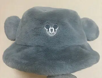 미키마우스 귀 달린 버킷햇 블루