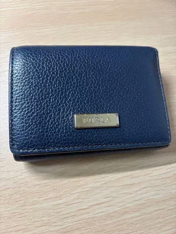 FURLA 지갑 네이비 훌라
