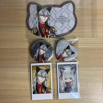 시로 난자타운 캔뱃지 사진풍 카드 특전