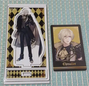 잘생긴 왕자 슈발리에 아크릴 스탠드 카드 세트 2